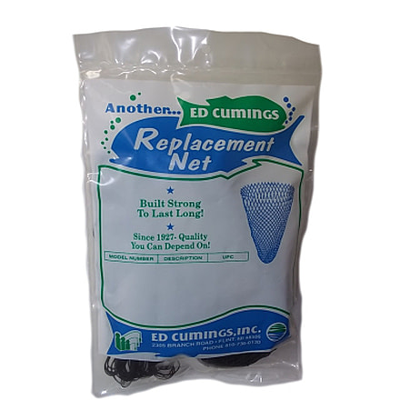 Cumings Replacement Net Heavy Black Poly Fits 19in Frame, Black, B-HP-30