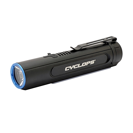 Cyclops LED Flashlight w/ Cob Utility Light, 200 Lumens, Black, CYC-FL2000COB