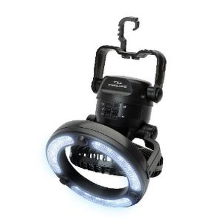 Cyclops Portable 18LED Fan Light w/ Integrated Hook, D-Batteries Not Included CYC-FANLED