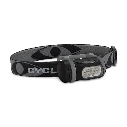 Cyclops TITAN 6 LED Blk/Grey Headlamp CYC-TITAN