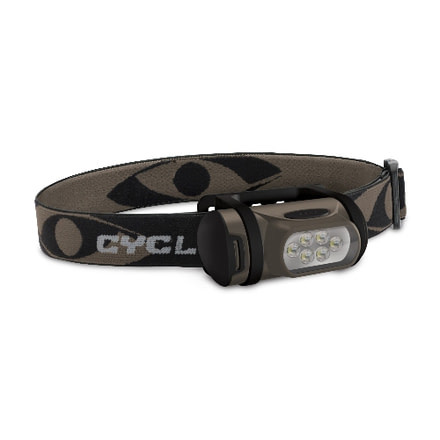 Cyclops TITAN 6 LED Tree Bark Green Headlamp CYC-TITAN-TB