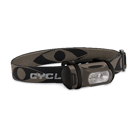Cyclops TITAN XP 0.5W LED and 3 std. LED Tree Bark Green Headlamp CYC-TITANXP-TB