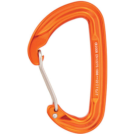 Cypher Firefly 2 Carabiner-Orange-Wire Gate