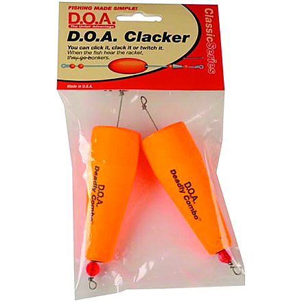 D.O.A. Popper Clacker, 2/Pack, 62999