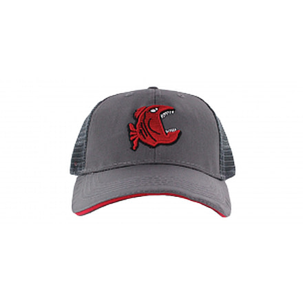 Big Bite Baits Gray Mesh Hat w/ Waffle Bill 54AA7DA6, BBB-AP-HAT-1304-W