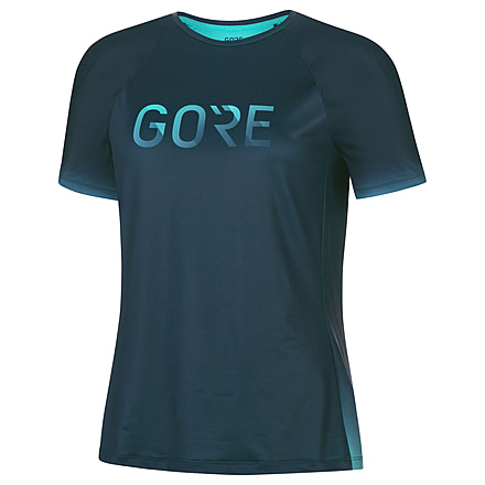 GOREWEAR Devotion Cycling Shirt Womens in Orbit Blue/Scuba Blue Small 4-6 Regular fit F99927D4, 100773-AU27-38