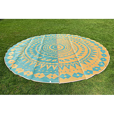 Life Intents Boho Style Bell Tent Floor Matting Cover 5M, Multi, 16ft, 7736450875604