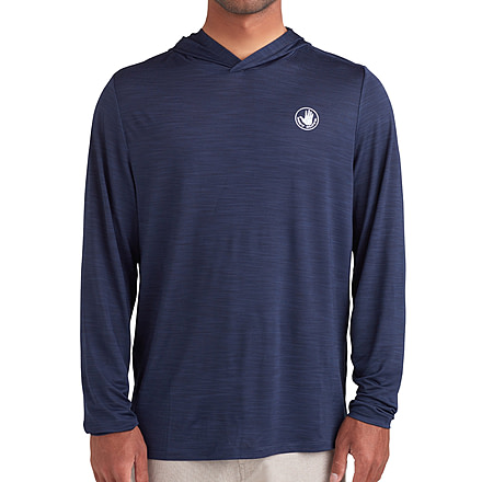 Body Glove Filtrate UPF L/S Hooded Sun Shirt - Navy CA107607, XXL, Navy, FLT7587-NVY-XXL