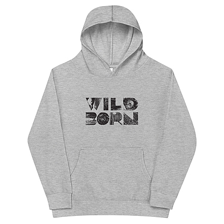 Milk X Whiskey Wild Born - Youth Hoodie C6DFAB98, Black, S, 516857213387