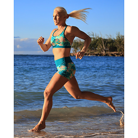 Body Glove Flor Nove Equalizer Sports Bra - Flor Nove / Sea Mist 0A7E4CC9, S, Flor Nove / Sea Mist, 39-632706-FlorNove-SeaMist-S