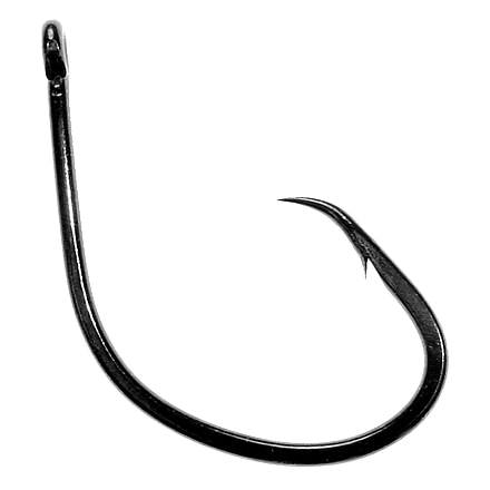 Daiichi Circle Hook Offset, Value Clam Pack, Black Nickel, 20 per Pack, D82VP 2/0