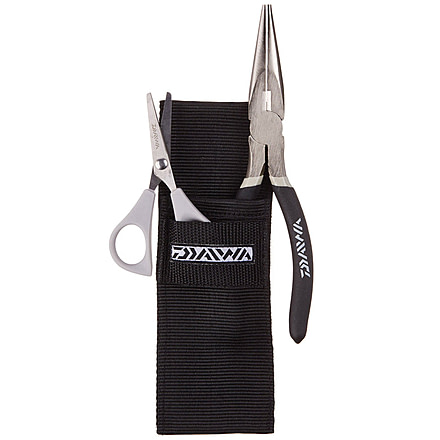 Daiwa D-Vec Deckhand Scissor Kit, 8in, Black, DDHANDSCKIT-8