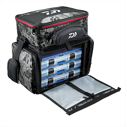 Daiwa D-Vec Front Load Tackle Pack, Primal, DTTFLB-PRY