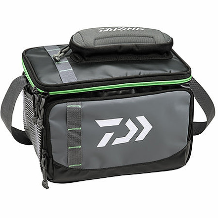 Daiwa D-Vec Soft Vinyl Soft Tackle Box, 60 Size, Grey/Green, DTVB-60