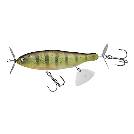 Daiwa Prorex Bessie Prop Topwater Lure, 6.5in, 3.5oz, Yellow Perch, PBP170F11