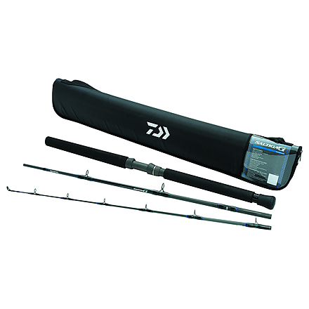 Daiwa Saltiga Saltwater Travel Casting Rod, 9ft, Medium Heavy, Fast, 2 Pieces, SATR592MHB