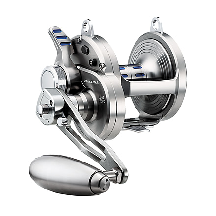 Daiwa Saltiga Two Speed Lever Drag Reel, 6.3-1, 18.2oz, 6CRBB, SAGLD15-2SPD
