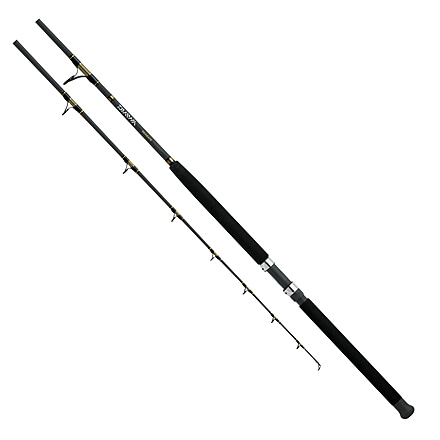 Daiwa Seagate Boat Stad-up Trolling Rod, 6ft, X Heavy, Regular, 1 Piece, SGT60XHR-RS