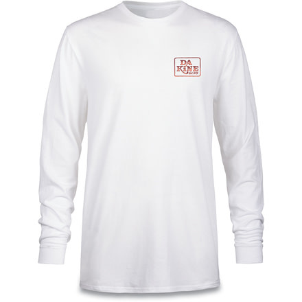 Dakine Est 1979 Long Sleeve - Mens, White, Small, 10002125-WHITE-91M-S