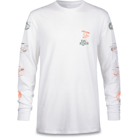 Dakine Evil Shred Long Sleeve - Mens, White, Extra Large, 10002126-WHITE-91M-XL