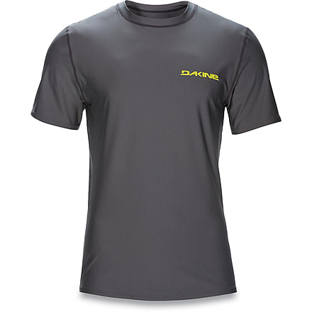 Dakine Heavy Duty Loose Fit Short Sleeve Rashguard - Men's-Gunmetal-Small