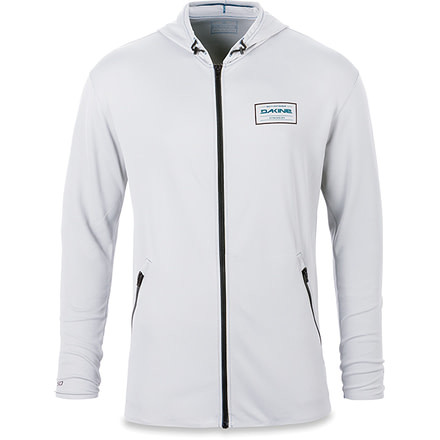 Dakine Inlet Loose Fit Front Zip Hoodie L-S, WHITE, XXL, 10001657-ITE-XXL