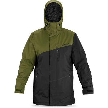 Dakine Ledge II Insulated Jacket - Men's-Black/Cypress-Large