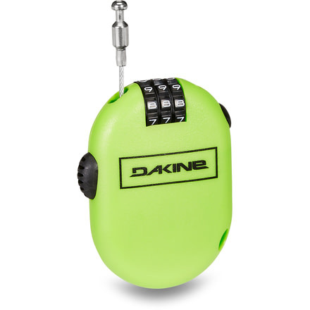 Dakine Micro Cable Lock, Green, 10002708-GREEN-02M-OS