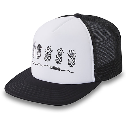 Dakine Pineapple Row Trucker Hat, Black, One Size, D.100.7515.001.OS
