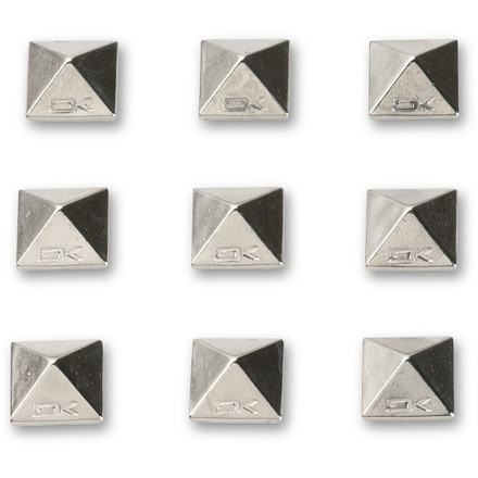 Dakine Pyramid Studs, Chrome, One Size, 10001555-CHROME-81M-OS