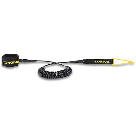 Dakine Sup Coiled Ankle Leash 10 X 3/16, Black, One Size, Black, One Size, D.100.5375.001.OS
