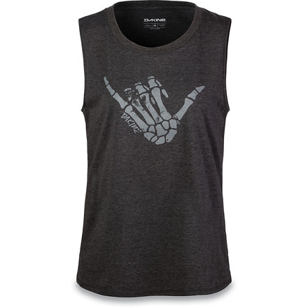 Dakine WomenS Shaka Tech Tank, HEATHER BLACK, XS, 10001873-XS