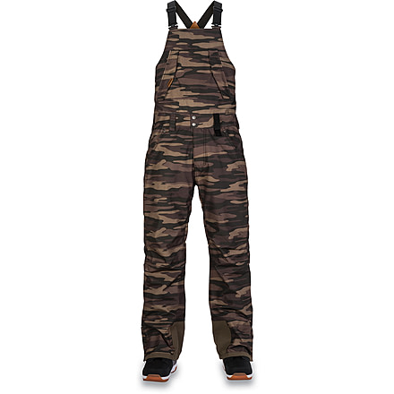 Dakine Wyeast Bib - Mens, Field Camo, Large, 10000637-FIELDCAMO-81M-L