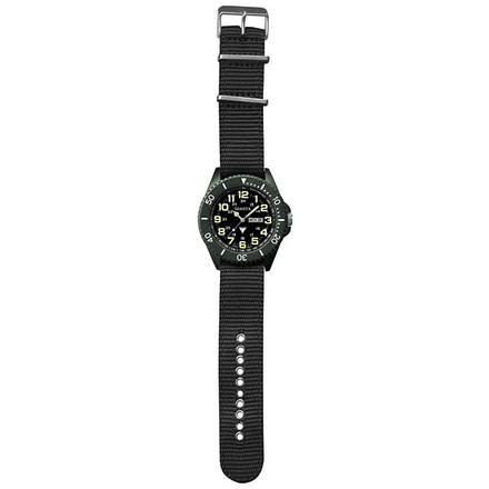 Dakota Watches Ion, Oversized, Black Dial, Black Nylon Strap 5687-9