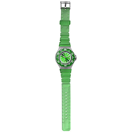 Dakota Watches Jelly Clip, Green Dial, Green Bezel &amp; Strap 9657-8