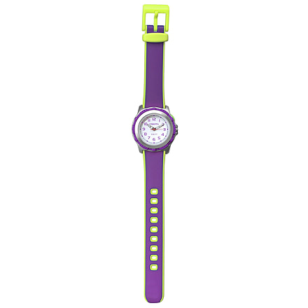 Dakota Watches Stingray EL Mini Outdoor Kids Watch, Purple/Lime 4014389