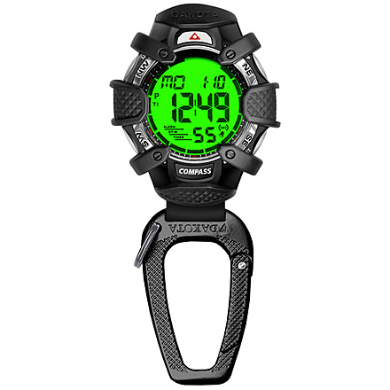 Dakota Watches Tough Clip, Digital Dial, Black Case 8233-2