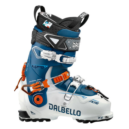 Dalbello Lupo AX 110 W Ski Boots - Women's, White/Celestial, 25.5, DLAW110L7.WC.255