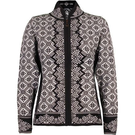 Dale of Norway Christiania Feminine Jacket - Women's-Black/Off White-Small