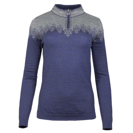 Dale of Norway Snefrid Sweater, Electric Storm/Smoke, Large, 93431-H-L