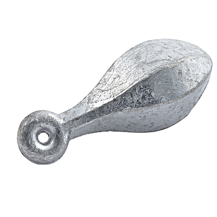 Danielson Bank Sinker, 1/2oz, 4/Pack, 125PB-1/2