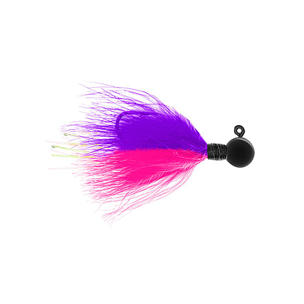 Danielson Blackhawk Steelhead Jig 1/8oz Pink/Purple/Black, JGSH18HPPUR