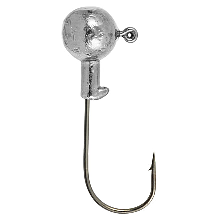 Danielson Lead Jighead Unpainted, 1/16oz, 20 per Pack, JHU-116