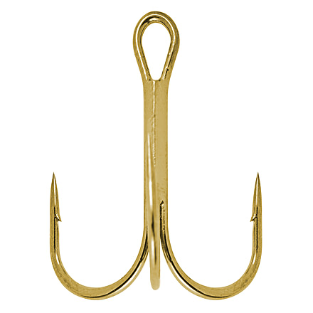 Danielson Treble Hook Single Bag Gold Size 14, 582SP-14