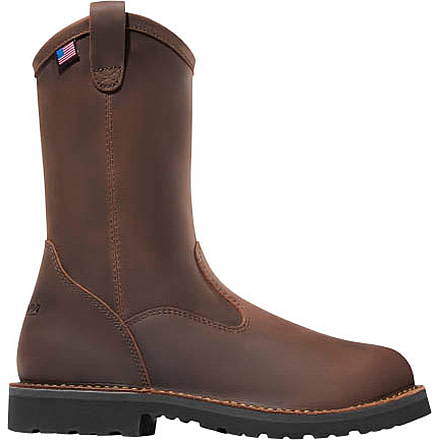 Danner Bull Run Wellington 11in Round Toe ST - Mens, Brown, 12EE 15581-12EE