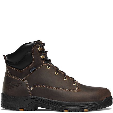 Danner Caliper 6in Aluminum Toe Work Shoes - Mens, Brown, 8.5 US, D, 19453-8.5D