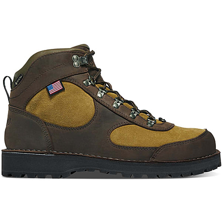Danner Cascade Crest 5in GTX Hiking Shoes - Mens, Wide, Turkish Coffee/Moss Green, 10.5, 60434-10.5EE