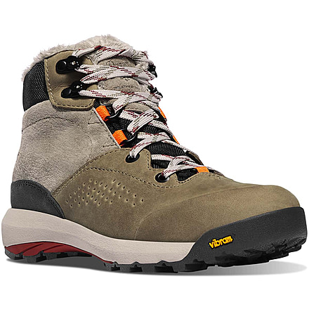 Danner Inquire Mid Winter 5in Shoes - Womens, Hazelwood/Tangerine/Red, 6.5 US, Medium, 64571-M-6.5