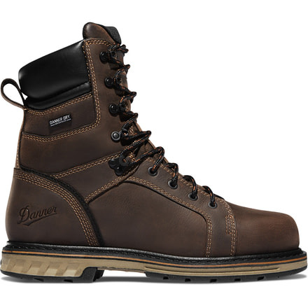 Danner Steel Yard 8in Steel Toe Work Boot - Mens, Brown, 10.5 US, Medium, 12534-10.5D