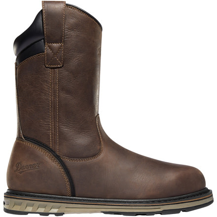 Danner Steel Yard Wellington Wedge 11in Hot ST Work Boot - Mens, Brown, 8.5 US, Wide, 12562-8.5EE